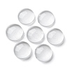 Transparent Glass Cabochons GGLA-R026-8mm-4