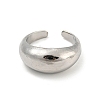 4Pcs Alloy Open Cuff Rings Kit for Women LS-RJEW-K260-05P-4