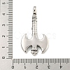 Viking 316 Surgical Stainless Steel Pendants STAS-E212-92AS-3