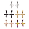 10Pcs 5 Colors 304 Stainless Steel Pendants STAS-SZ0001-45-8