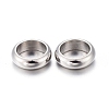 Tarnish Resistant 201 Stainless Steel Spacer Beads STAS-K200-07P-G-2