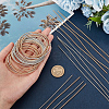 60Pcs 2 Colors Steel Wire Spring Stretch Bracelets Set BJEW-OC0001-19-3