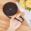 Flat Cowhide Leather Cord WL-GF0001-08E-02-3