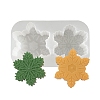 Christmas Theme DIY Snowflake Shape Silicone Candle Molds SIMO-P010-B01-1