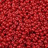 8/0 Baking Paint Glass Seed Beads SEED-M012-02A-42-3