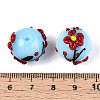 Handmade Lampwork Enamel Beads LAMP-T023-23F-4