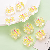 Transparent Acrylic Beads X-MACR-S374-01A-01-6