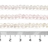 Transparent Painted Glass Beads Strands DGLA-A034-T3mm-A25-3