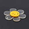 Transparent Acrylic Big Pendants OACR-P012-AM-5