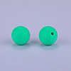 Round Silicone Focal Beads SI-JX0046A-30-2