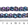 Electroplate Glass Beads Strands EGLA-N012-07X-4