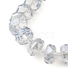 Transparent Electroplate Glass Beads Strands X-EGLA-P062-01A-PL01-3