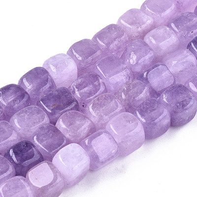 Natural Dyed Quartz Beads Strands G-T131-56F-1
