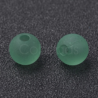 Transparent Acrylic Beads X-PL582-C14-1