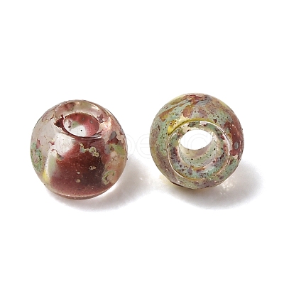 Picasso Transparent Glass Beads GL-CBA5413-01C-1