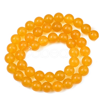 Dyed Natural White Jade Beads Strands GG-CBAD029-A11-8mm-1