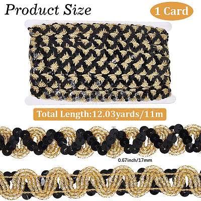 Polyester Paillette Beads OCOR-WH20004-06B-1