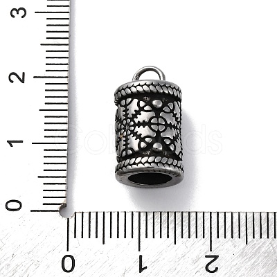 304 Stainless Steel Pendants STAS-D301-08AS-04-1