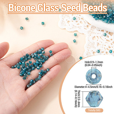 Picasso Baking Paint Glass Seed Beads SEED-TA0001-62F-1