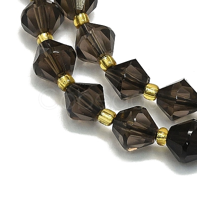 Natural Smoky Quartz Beads Strands G-I376-B26-01-1