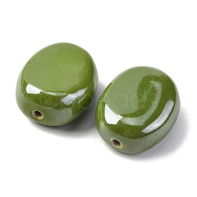 Handmade Polymer Clay Beads PORC-K005-01-1