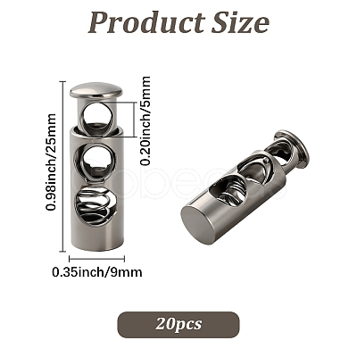 20Pcs Alloy Card Locks FIND-GF0008-48B-P-1