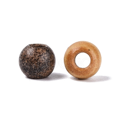 Natural Picture Jasper European Beads G-Q607-02N-1