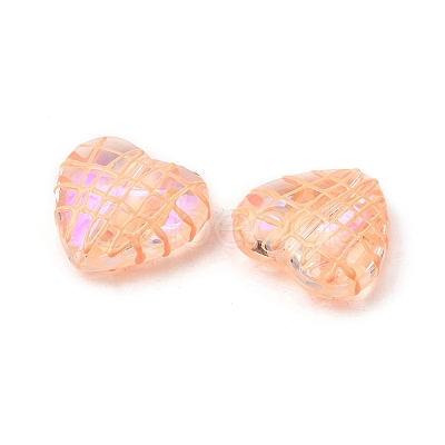 Transparent Glass Enamel Beads X1-GLAA-S388-01F-1