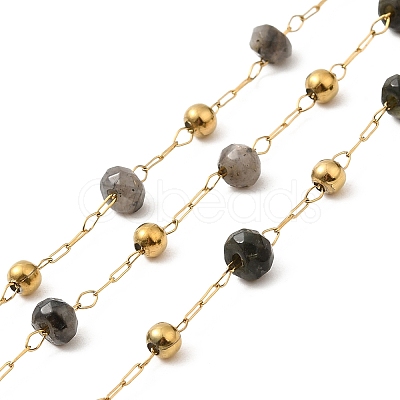 304 Stainless Steel Handmade Beaded Chains CHS-P017-A03-G-1