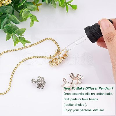 SUPERFINDINGS 12Pcs 3 Colors Rack Plating Alloy Locket Pendants FIND-FH0004-77-1