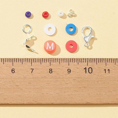 DIY Independence Day Bracelet Necklace Making Kits DIY-FS0004-51-1