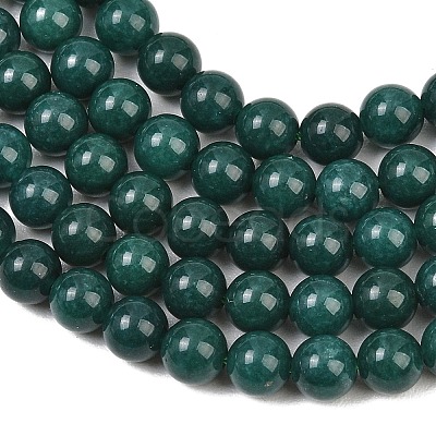 Dyed Natural White Jade Beads Strands GG-CBAD029-A06-6mm-1