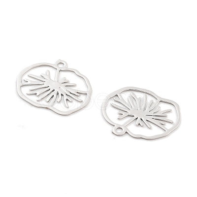 Long-Lasting Plated Brass Pendants KK-K336-51P-1