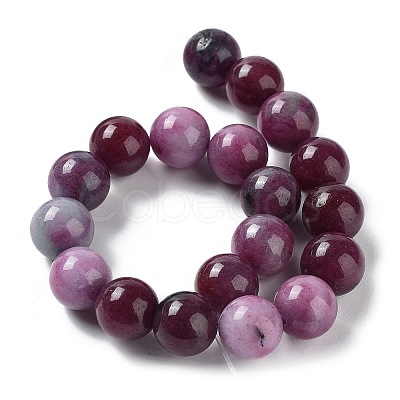Dyed Natural Malaysia Jade Beads Strands G-G021-01C-08-1