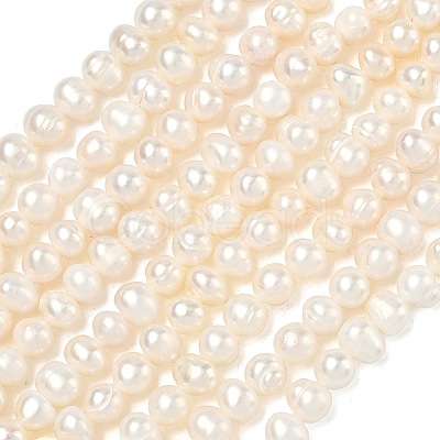 Natural Cultured Freshwater Pearl Beads Strands PEAR-L034-11B-1