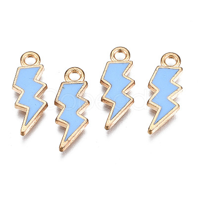 Alloy Enamel Pendants ENAM-N054-025J-1
