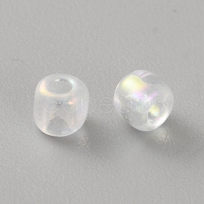 Transparent Glass Seed Beads GLAA-WH0032-34I-1
