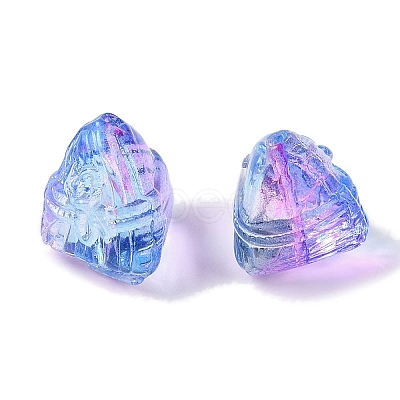 Baking Paint Glass Beads GLAA-S202-15-1