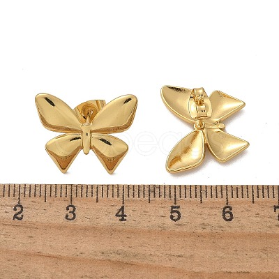 304 Stainless Steel Stud Earrings for Women EJEW-L296-012G-03-1