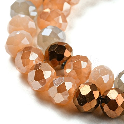 Glass Beads Strands EGLA-A034-M6mm-34-1