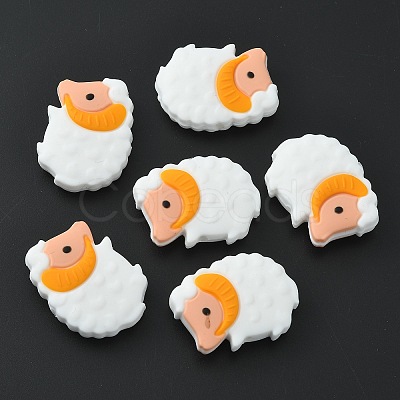 Food Grade Eco-Friendly Silicone Beads X1-SIL-WH0006-02A-1