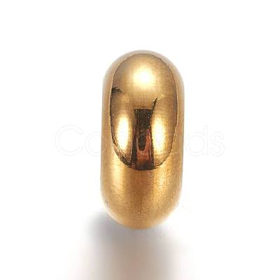 PVD Vacuum Plating 304 Stainless Steel Beads X-STAS-L222-41B-G-1
