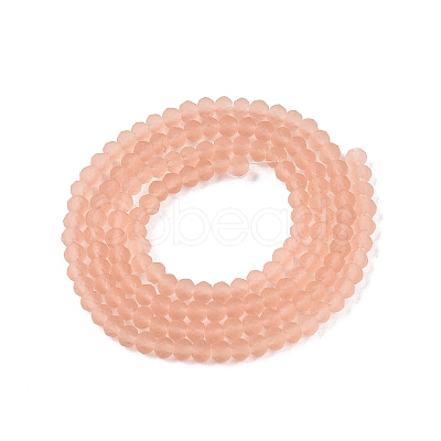 Transparent Glass Beads Strands EGLA-A044-T2mm-MD21-1