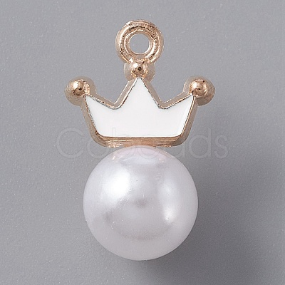 Resin Imitation Pearl Pendants LS-FIND-TAC0002-041C-1