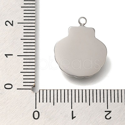 Anti-Tarnish 304 Stainless Steel Pendants STAS-P371-099P-1