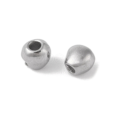304 Stainless Steel Beads STAS-M071-01F-P-1