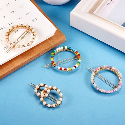 8Pcs 4 Style Alloy Claw Hair Clips PHAR-SZ0001-05-1