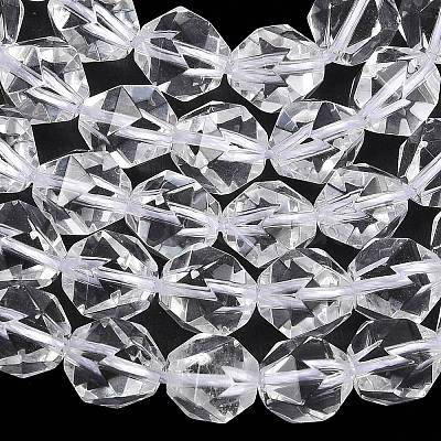 Synthetic Quartz Crystal Beads Strands G-Z119-A42-02-1