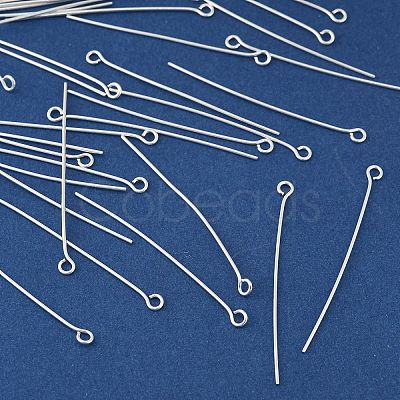 Brass Eye Pins KK-H258-08C-S-1