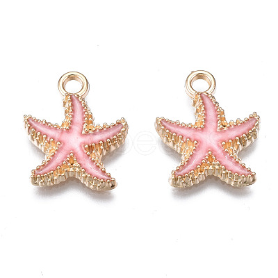 Alloy Enamel Pendants ENAM-S121-023-1